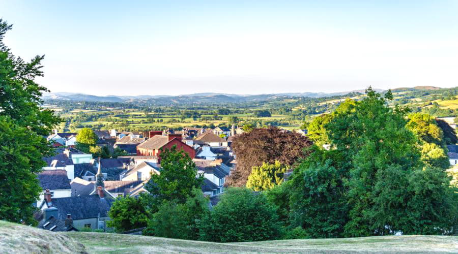 Meilleures options de location de voitures à Llandeilo